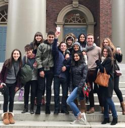 Group photo of students at MIT Splash