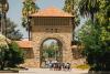 Memorial Quad on Stanford campus. 
